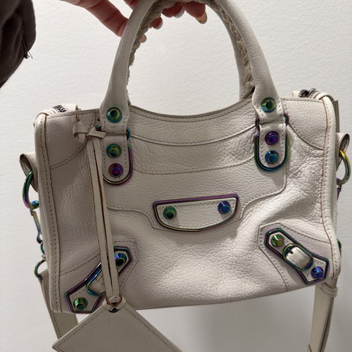 Balenciaga gris glace chevre - gris,